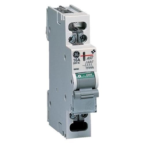 Aster interrupteur 32A 2 NO lampe 240V vue 1