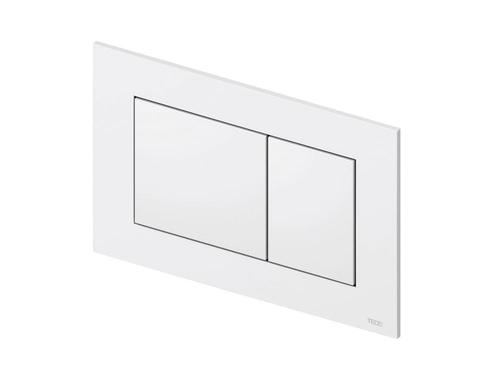 TeceNow plaque de commande rinçage duo blanc vue 1