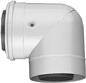 COUDE CONCENTRIQUE 90° JUNKERS AZB607 80/125 vue 1