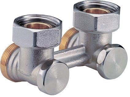 BLOC H COMBINAISON DE RACCORD BITUBE GIACOMINI MUR 3/4"-18AA vue 1