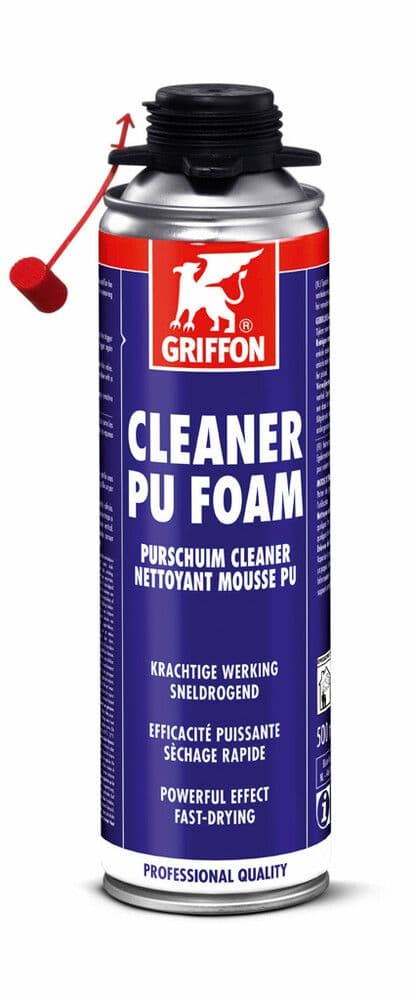 Griffon PU-Foam cleaner pour nettoyer le pistolet PU-Foam 500ml vue 1