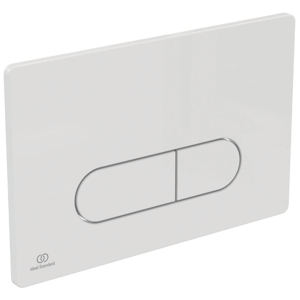 Ideal Standard Oleas M1 plaque de commande blanc vue 1
