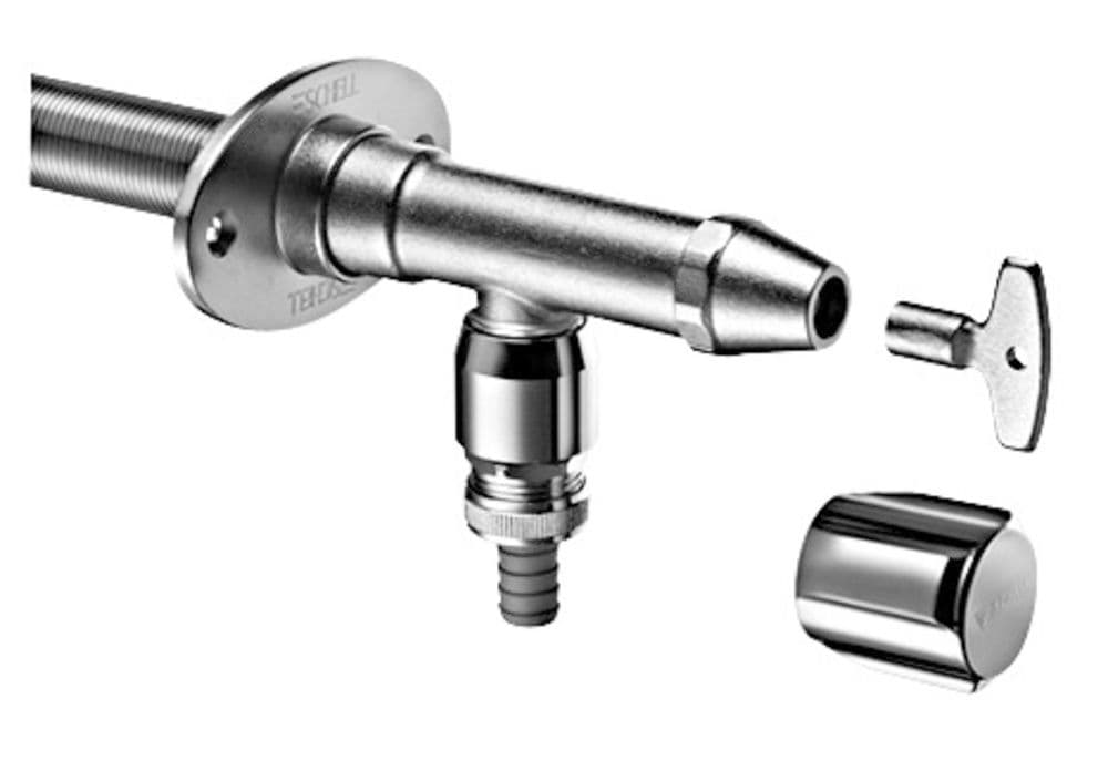 Schell Polar II Set robinet mural extérieur antigel vue 1