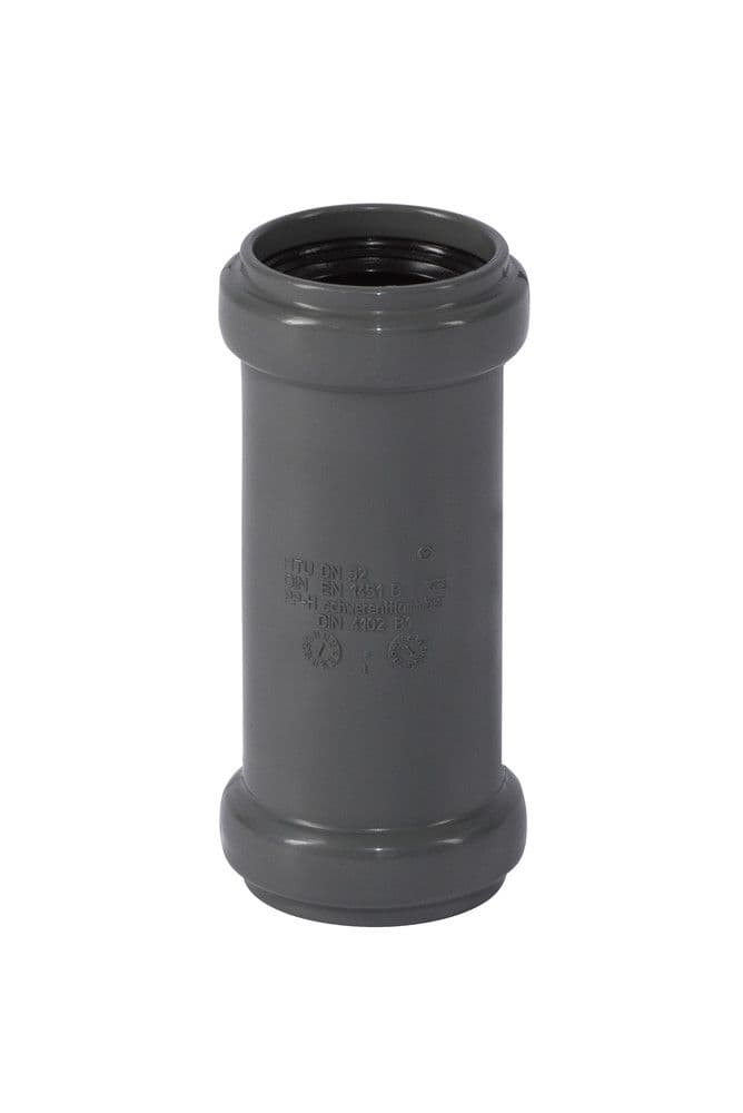 Ostendorf Kunststoffe HT-Safe U manchon coulissante PP D 75 mm gris vue 1