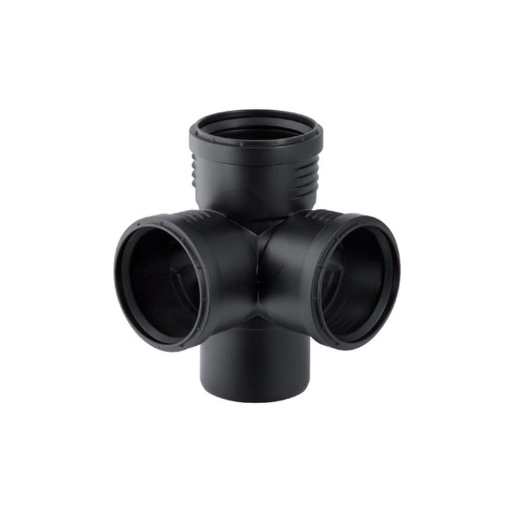 Geberit Silent-PP té équerre 87,5° D 110 mm vue 1