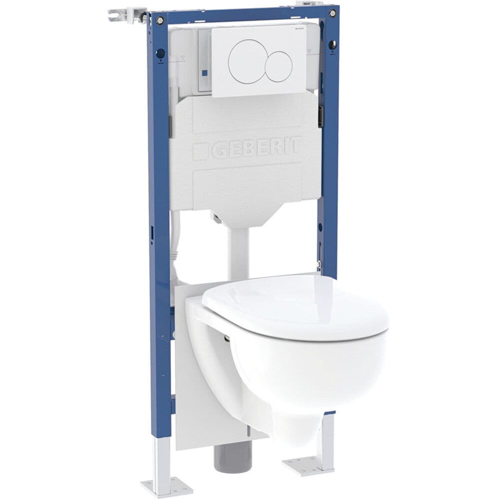 Geberit bâti-pack Duofix bâti-support pour WC suspendu 112 cm Renova Turboflush vue 1