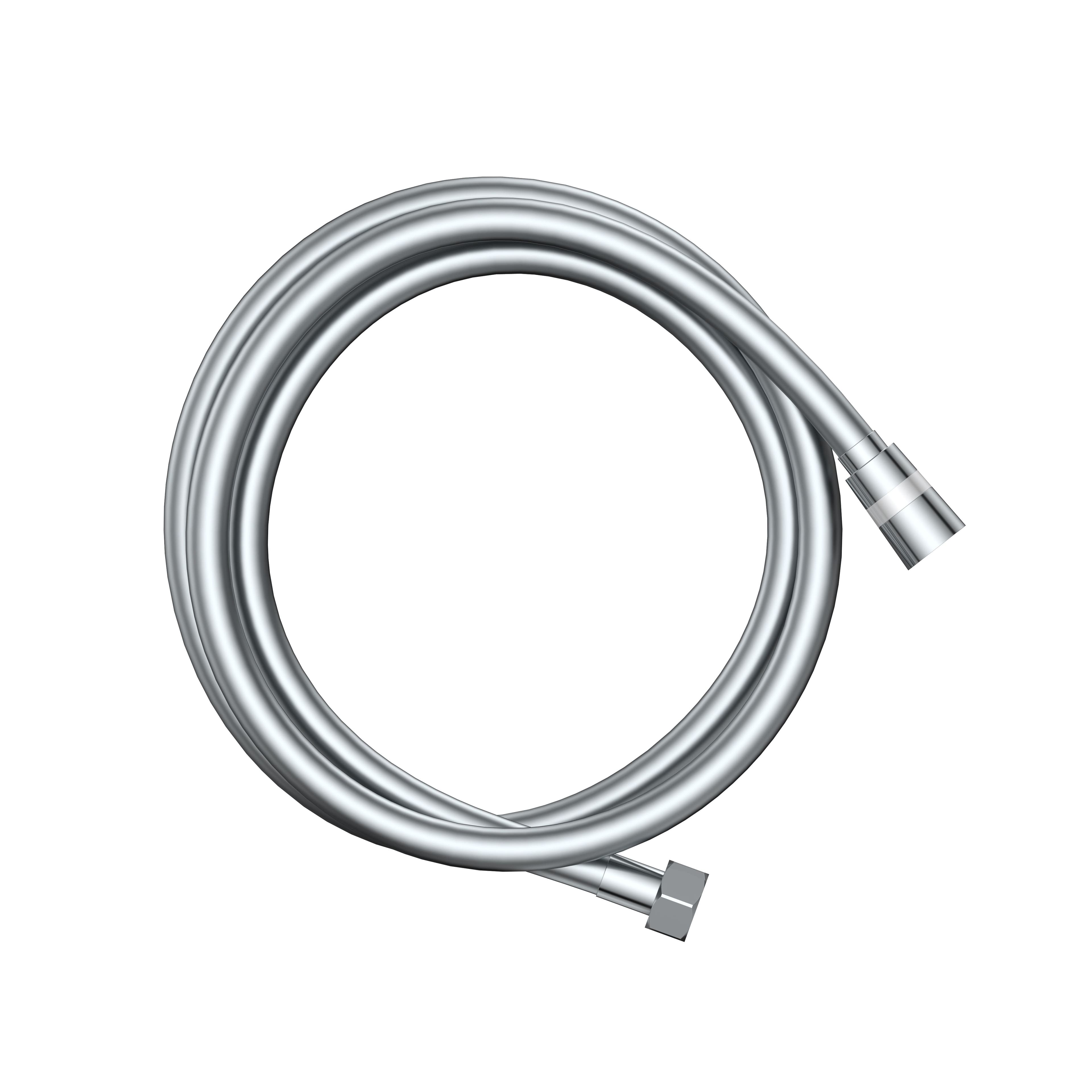 ALONI AQUAFLEX FLEXIBLE DE DOUCHE - ANTI-TORSION - SYNTHÉTIQUE - 150 CM - CHROME vue 1