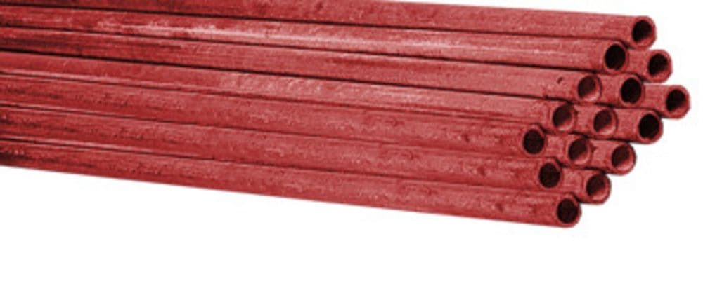 Tube rouge EN 10255/DIN 2440 3/4" L 3M vue 1