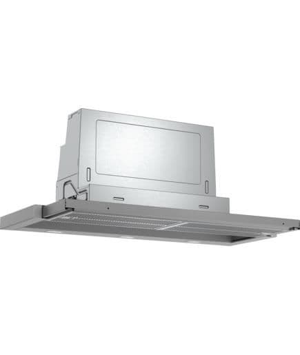 Hotte serie 4 télescopique 90cm, metalLook, EcoSilence drive, 3 niveaux + 1 intensif, 396 / 728,8m³ vue 1