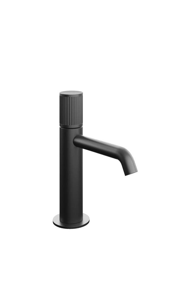 Van Marcke Ondine mitigeur lavabo monocommande noir mat vue 1