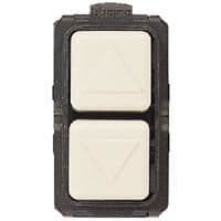 Commutateur Magic 16A - 250V - unipolaire - 2 touches vue 1