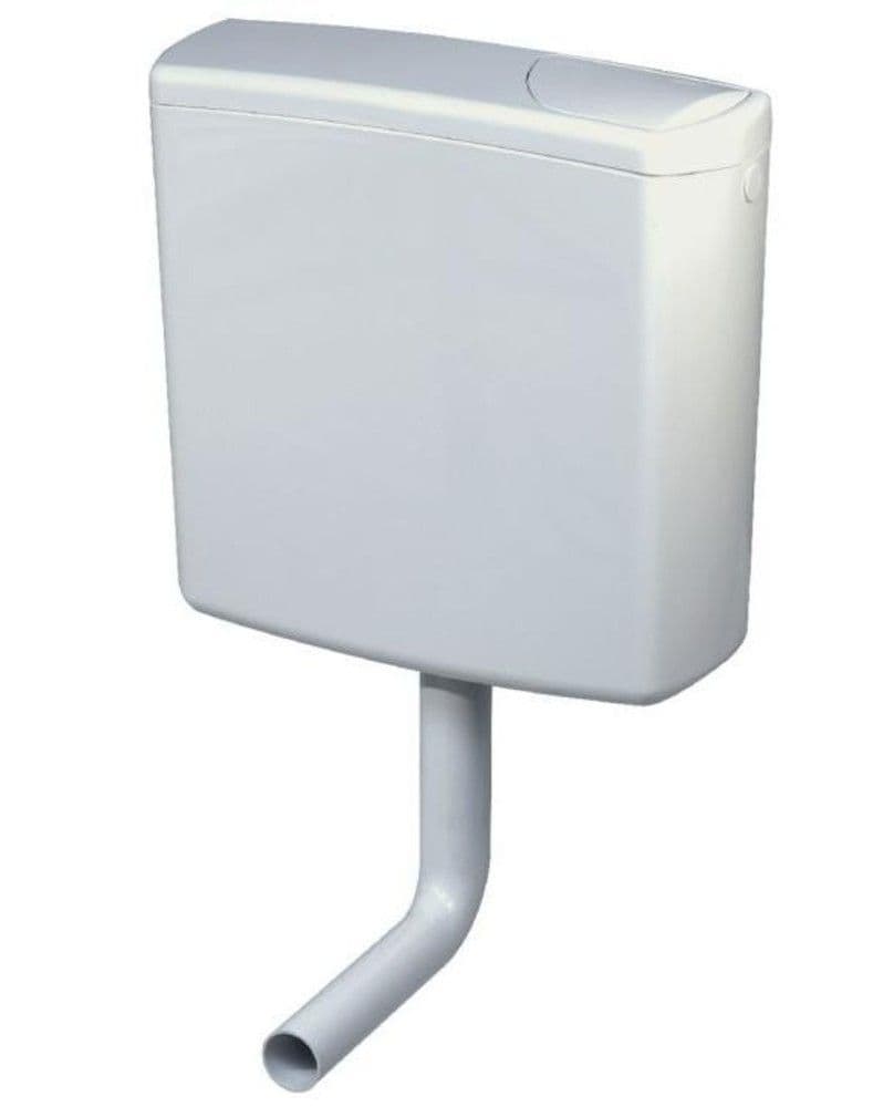 Geberit réservoir pour une installation à basse position ou à mi-hauteur blanc vue 1