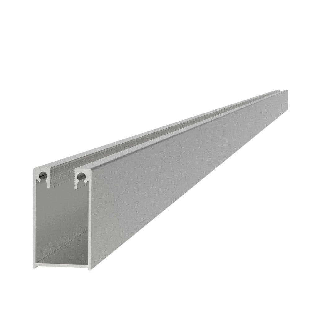 Van Marcke Walk-in profil mural 2000mm pour verre 8mm argent poli vue 1