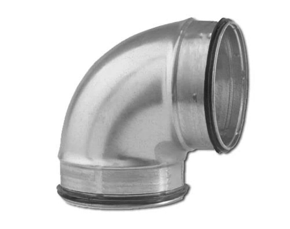Sanutal coude court MM 90° D125 avec joint vue 1