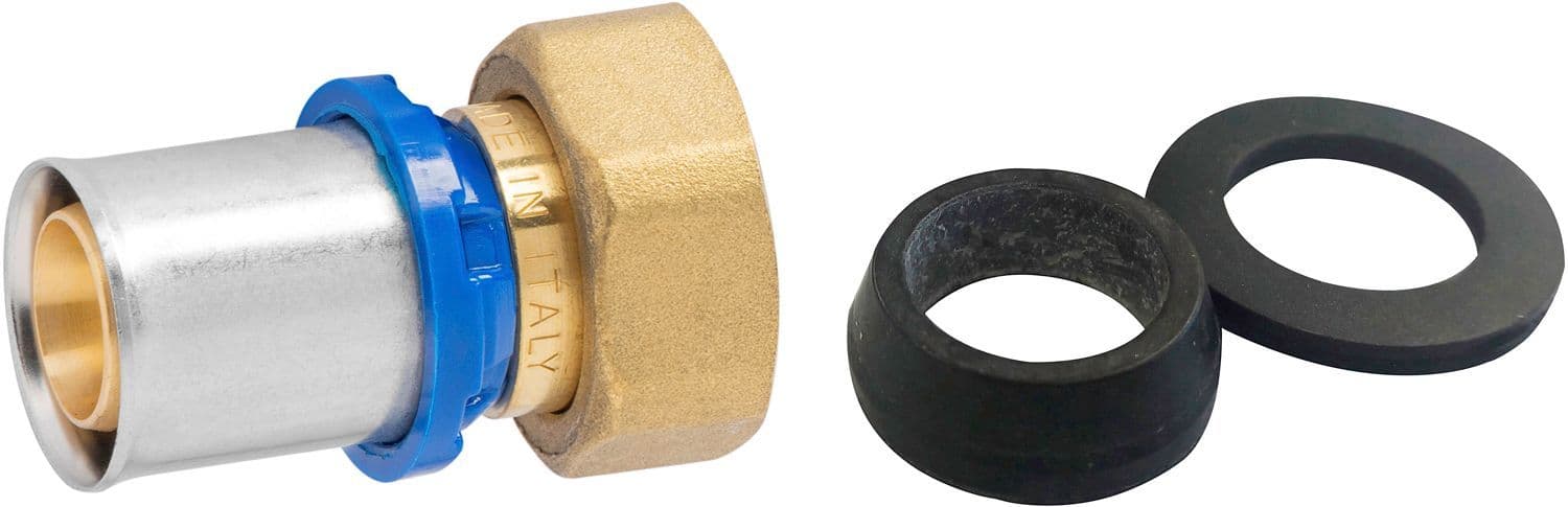 DEMI RACCORD 26MM-3/4"F ALUPEX vue 1