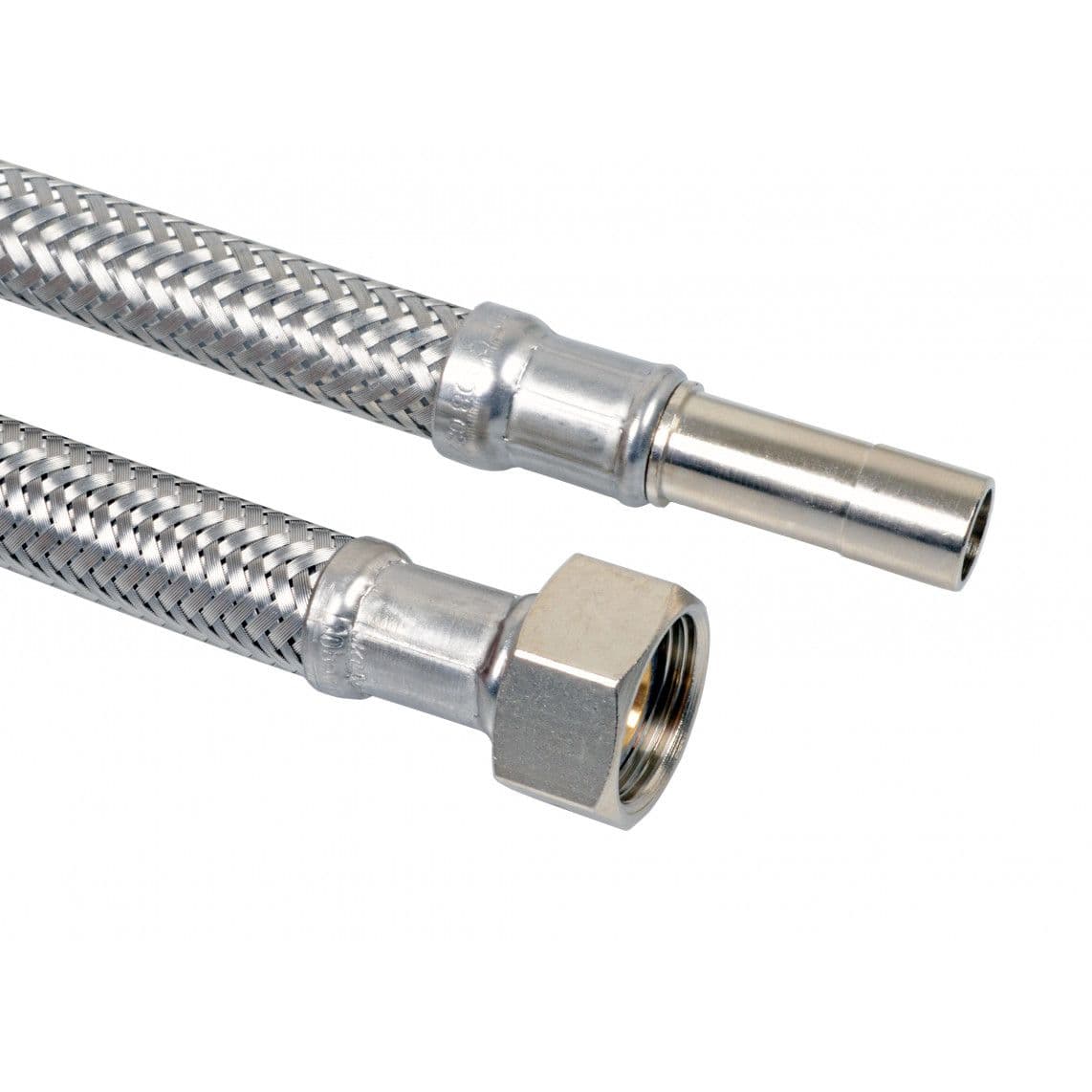 98627848 Tuyau de raccordement flexible 500 mm, 3/8" F x 10 mm tube en cuivre vue 1