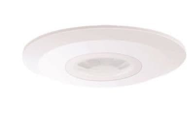 Détecteur de mouvement apparent IP20 360° (max 6m) Blanc 2000W extra plat dia:115 x H 25mm vue 1