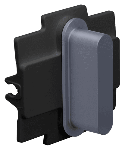 Niko Rocker pour des fonctions de commutation simple, couleur alu blue grey vue 1