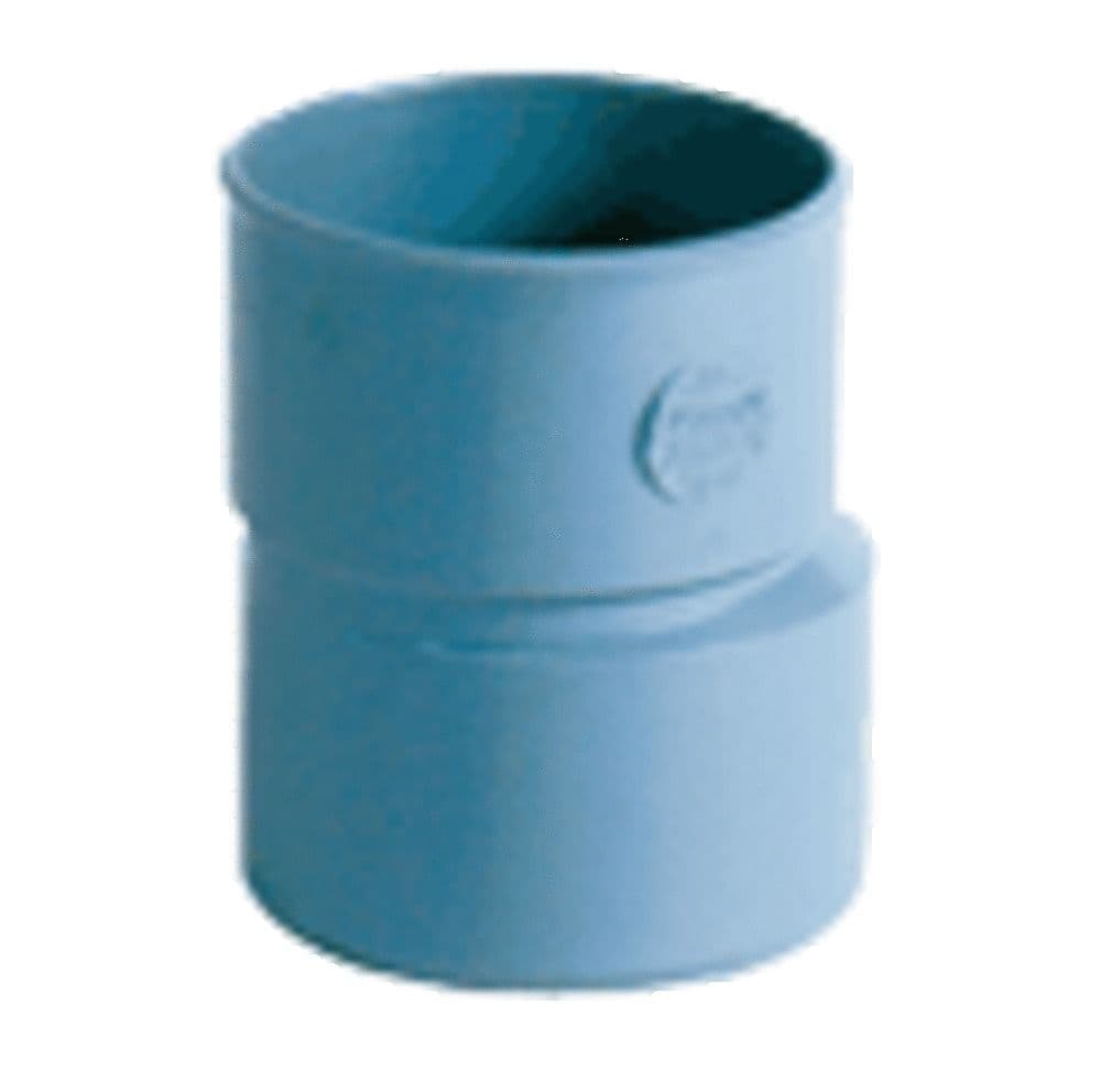 Nicoll raccord à coller PVC manchon de réduction excentrique MF D 75 x D 40 gris vue 1