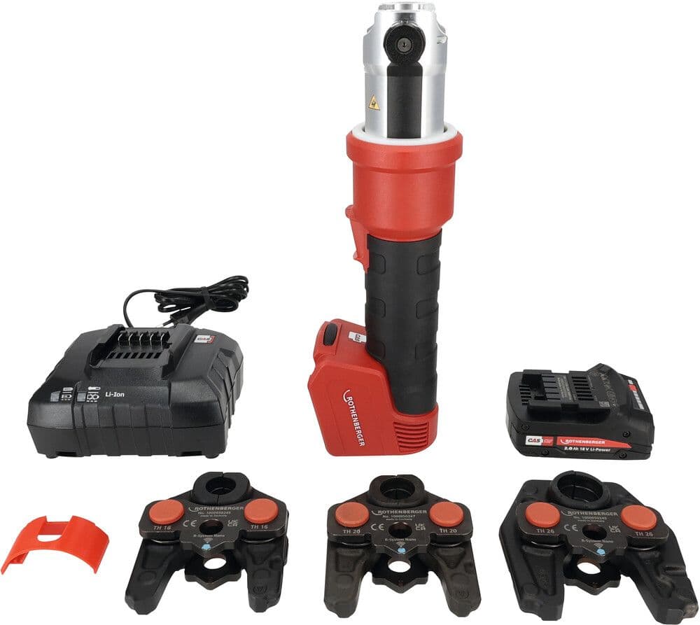 Rothenberger Romax Nano presse hybride avec mâchoires TH 16-20-26 vue 1