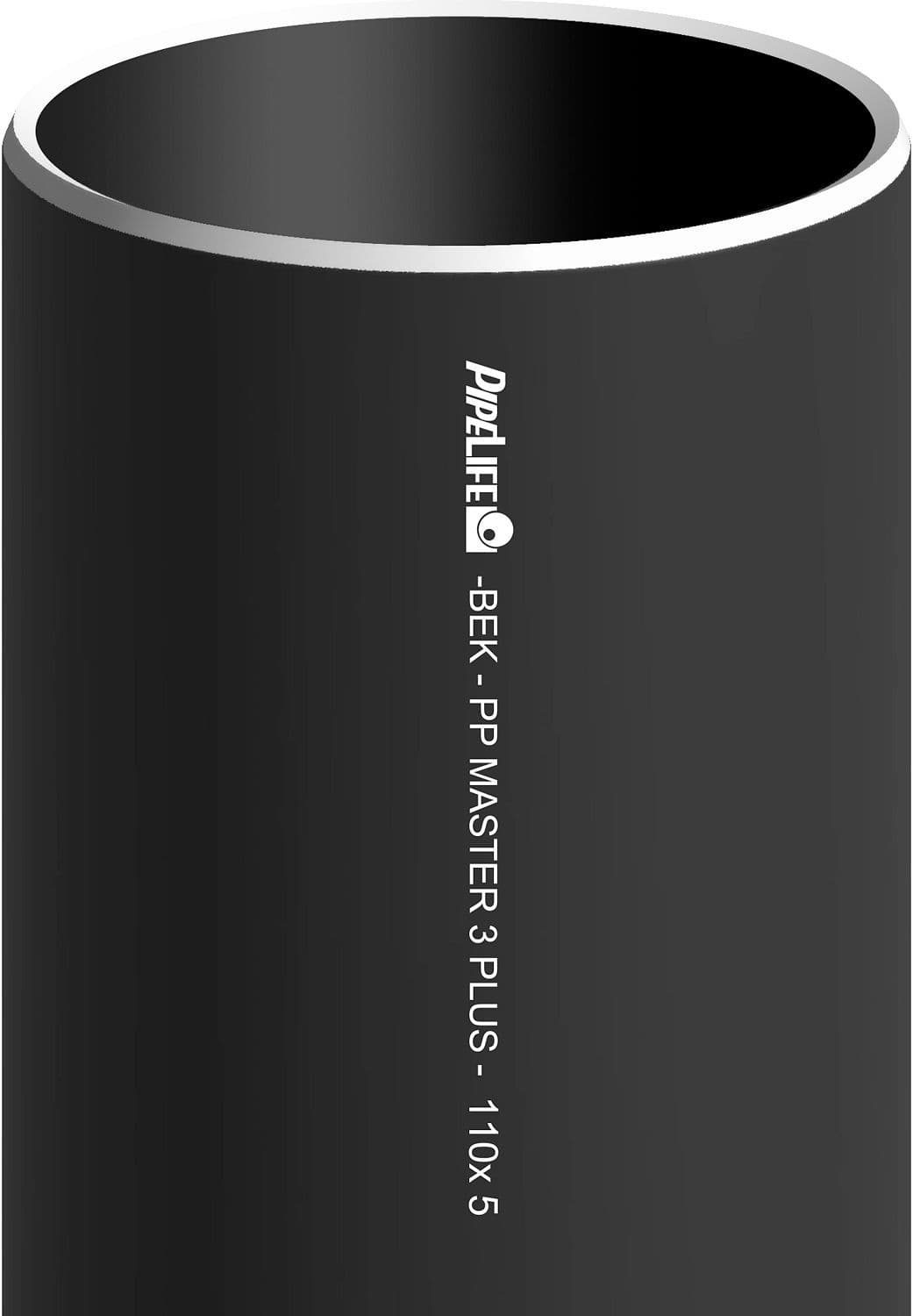TUBE PP 110MM NOIR LONGUEUR 5M vue 1