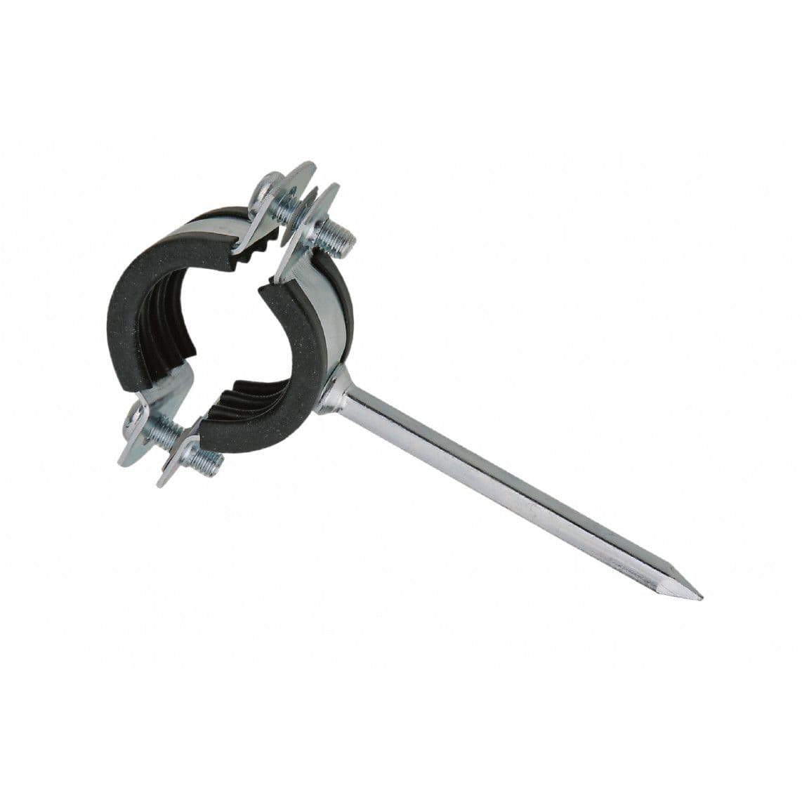 973580755 collier pour tuyau, 1/2", insonorisé, avec clou à frapper (10x) vue 1