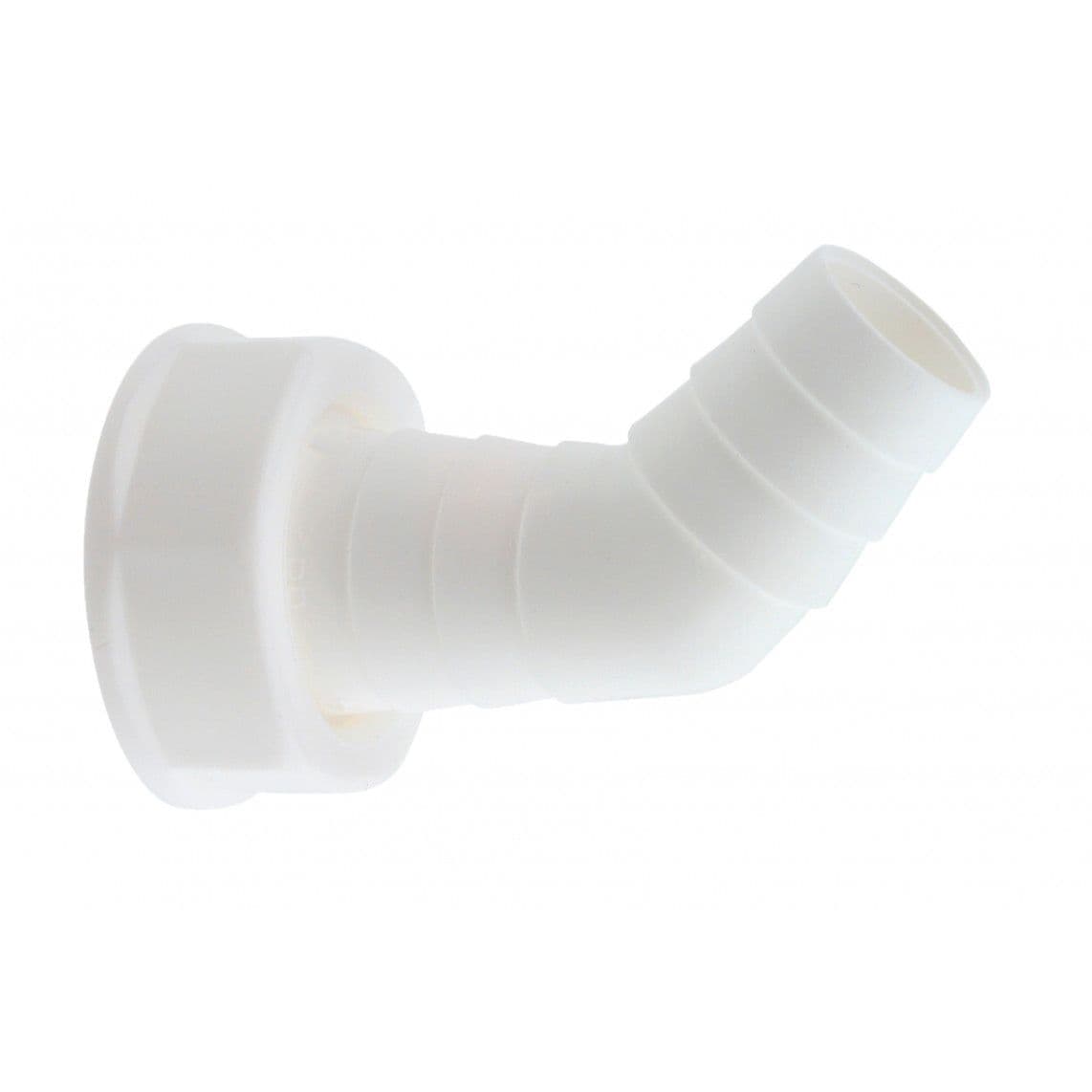 988379113 KS Raccordement de l'appareil 45°, blanc, 1" F x 3/4"T vue 1