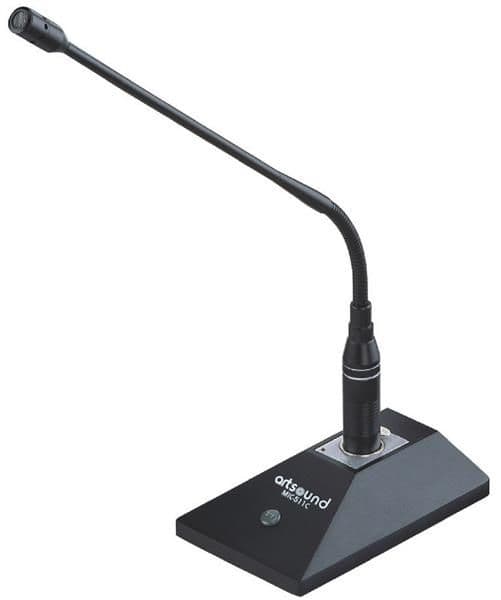 MIC - 511C, table d'appel, alimentation phantome vue 1
