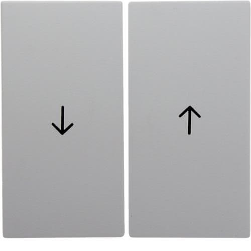 Touche avec symbole flèches Berker S.1 / B.3 / B.7 Blanc polaire, mat vue 1