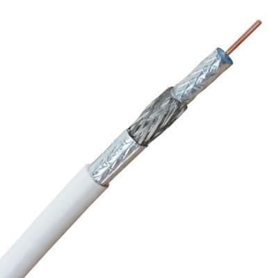 Câble coaxial approuvé Telenet Pvc6 sur bobine de 500m classe CPR: CCA s1s1a1 vue 1