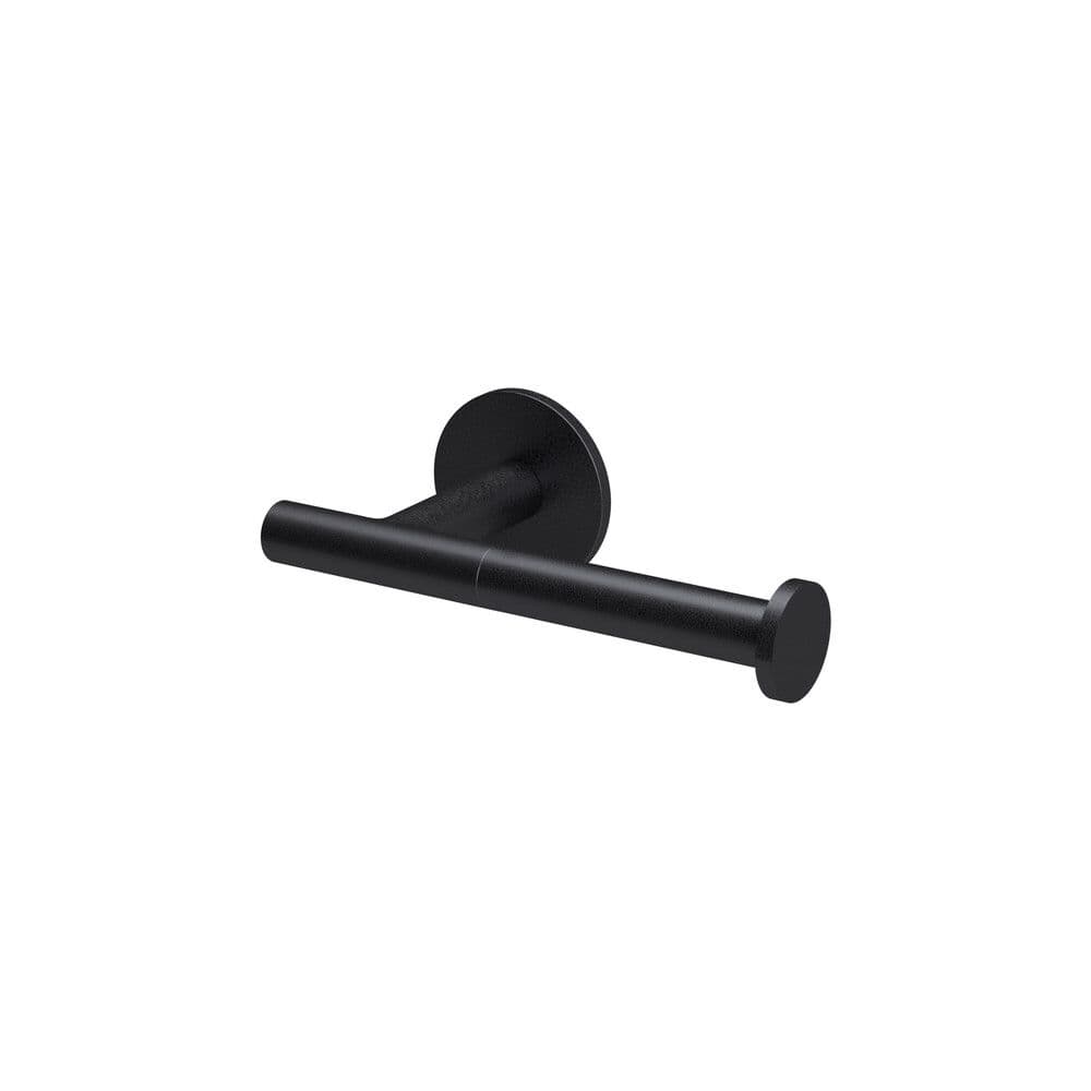 Zucchetti Pan porte-paier toilette sans couvercle Noir mat lisse vue 1