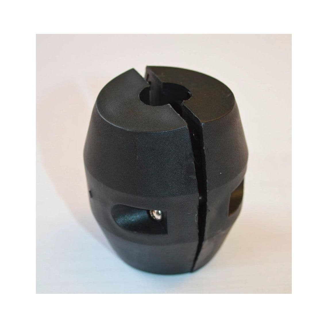 01012 Poids du tuyau 400g, noir, gainé de plastique vue 1