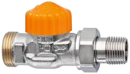 VANNE THERMOSTATIQUE ECLIPSE HEIMEIER 3/4"M-1/2" DROIT vue 1