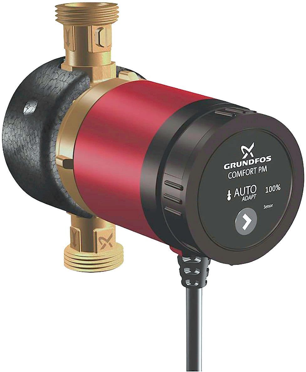 CIRCULATEUR ECS COMFORT 15-14 BXA PM L140 4/4" GRUNDFOS vue 1