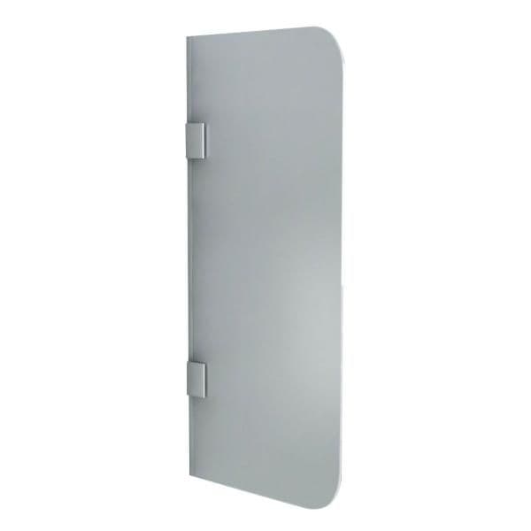 ALONI PAROI DE SÉPARATION POUR URINOIR - 400X900MM - CHROME-VERRE SATINÉ vue 1