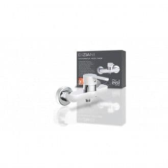 NI168DINWCR DIZIANI Mitigeur douche, blanc/chromé vue 1