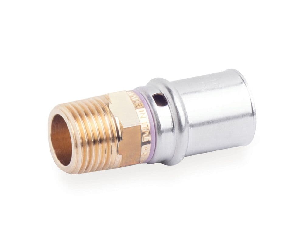 SYSTEMPEX raccord droit tube PEX-Alu raccord à serrer 26-3/4M vue 1
