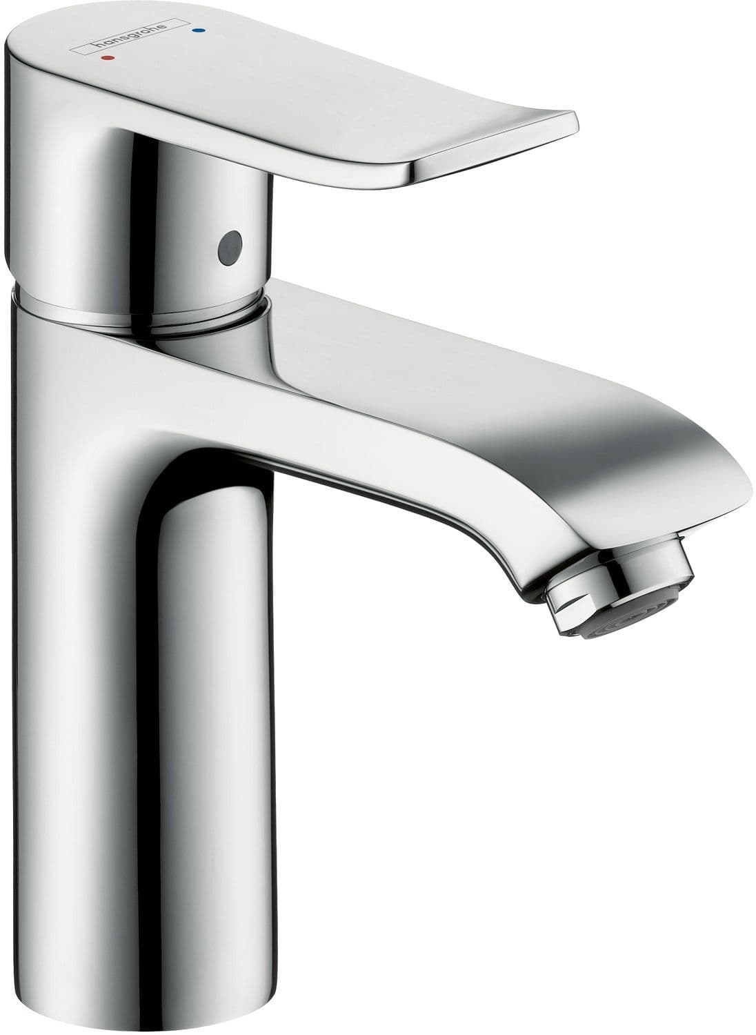 MITIGEUR LAVABO METRIS 110 HANSGROHE VIDAGE AUTOMATIQUE CHROME vue 1
