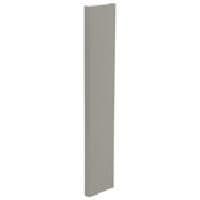 Couvercle pour gaine vertical 1M 250 x 38 Ral 9010 vue 1