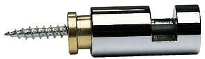 ATTACHE MIROIR ROND HOLD ME CLOU CHROME EN 4 PIECES vue 1