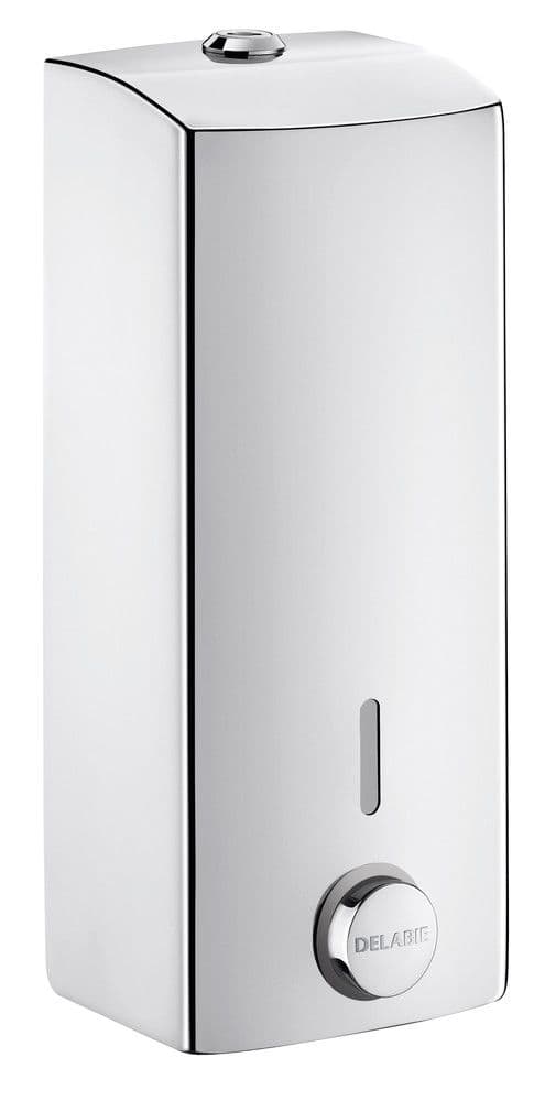 Delabie distributeur savon antigaspillage 1L 89x104mm inox poli brillant vue 1