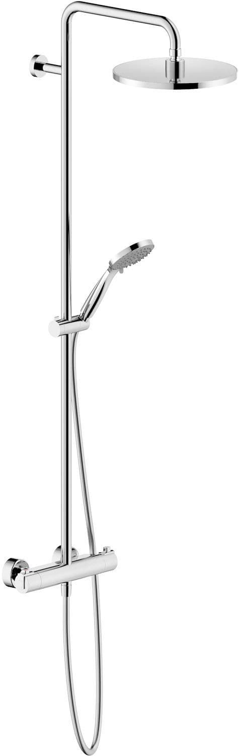 COLONNE DE DOUCHE+THERMOSTAT TYKO 25CM NOBILI CHROME 16L/MIN vue 1