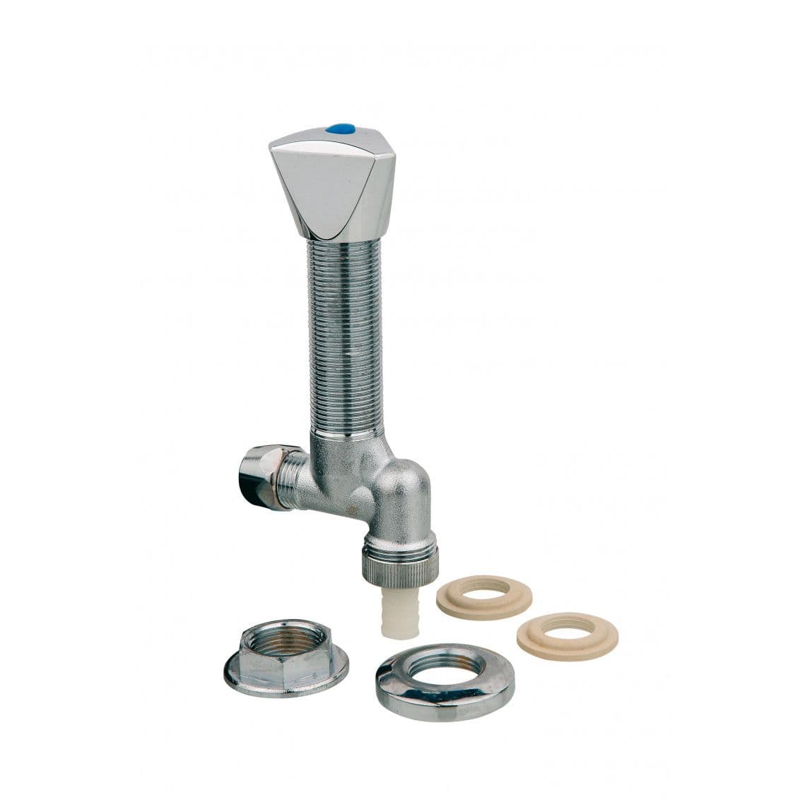 986531148 vanne sous table, 1/2" x 10 mmQ/10-50 mm, avec clapet anti-retour vue 1