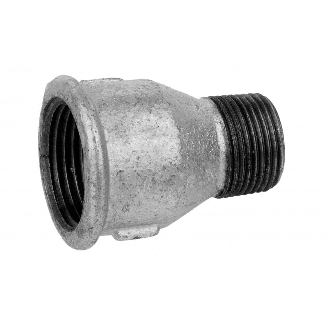 989758255 FM manchon/mamelon réducteur, galvanisé, 1" F x 1/2" M, (246) vue 1