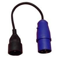 Adaptateur 3 x 1.5mm² fem CEE / mâle att Prix vue 1