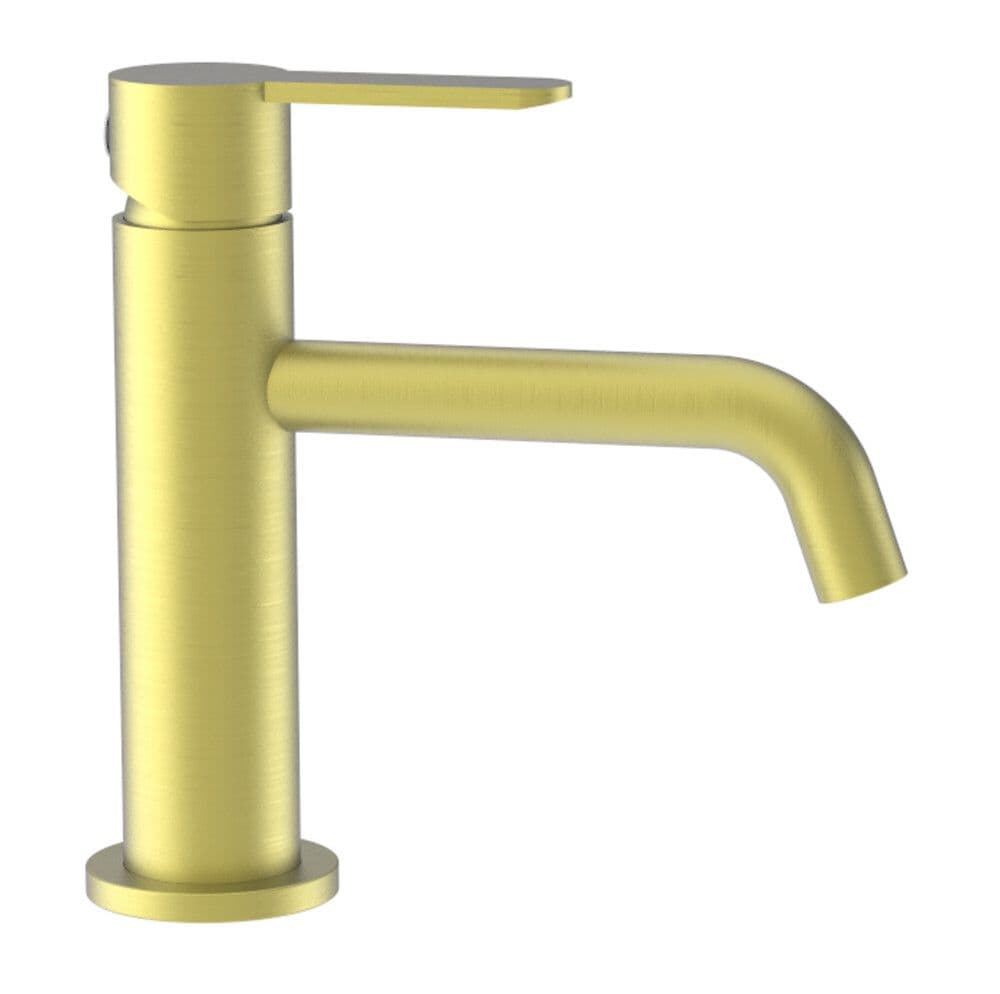 GO Van Marcke Verona mitigeur lavabo avec click-clack or brossé vue 1