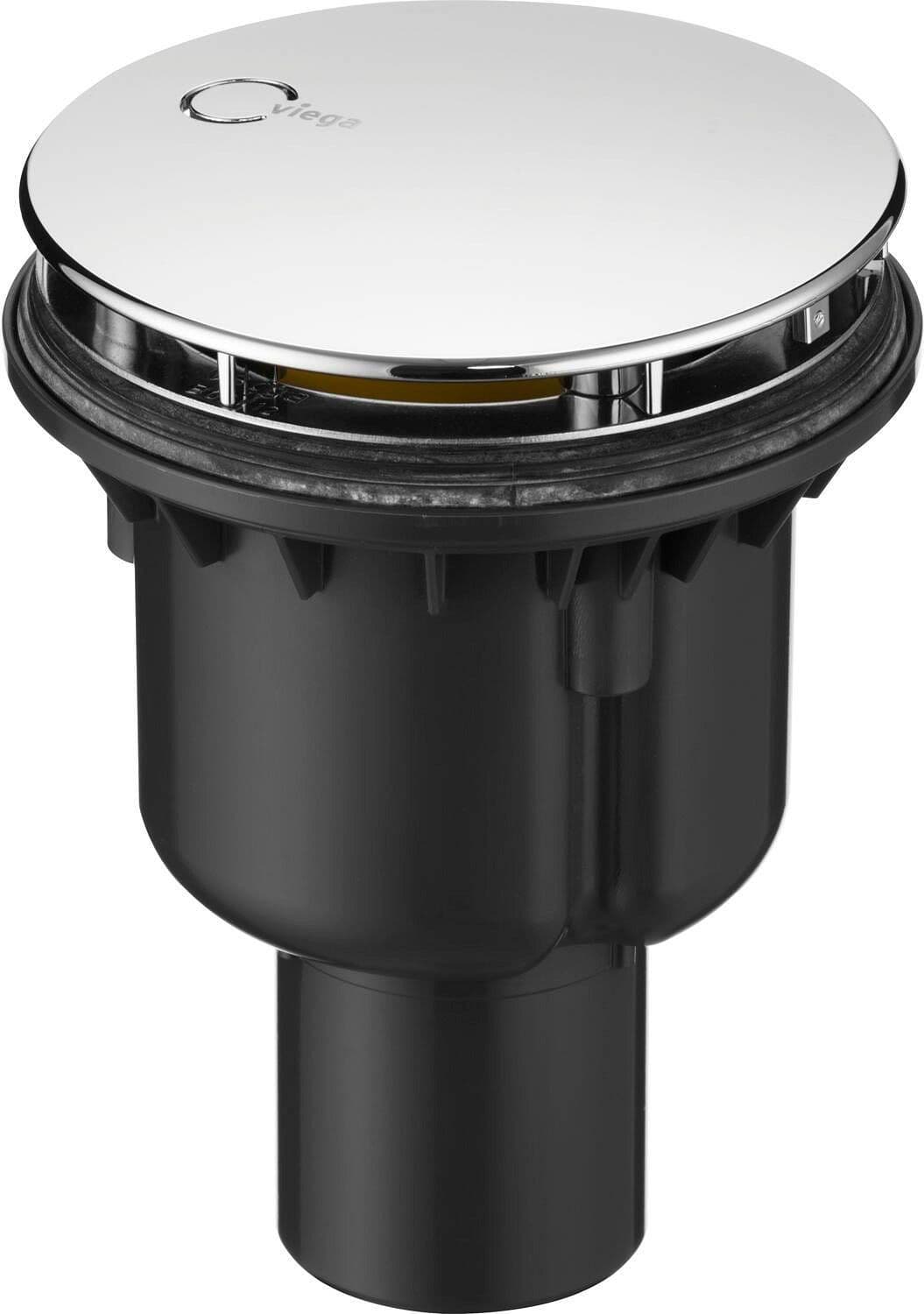 SIPHON DOUCHE VIEGA VERT.8CM-90MM 38L/M CHR vue 1