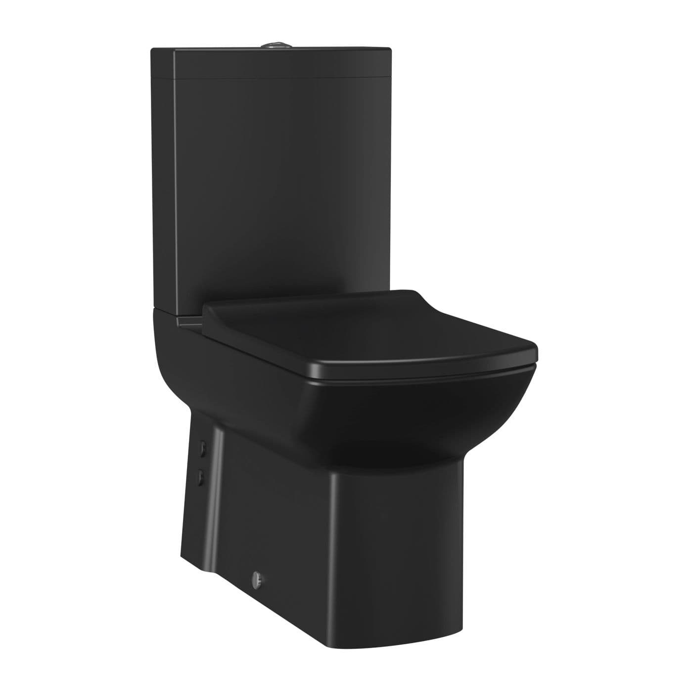 CREAVIT LARA WC AU SOL – SORTIE MURALE/BAS – NOIR CHARBON vue 1
