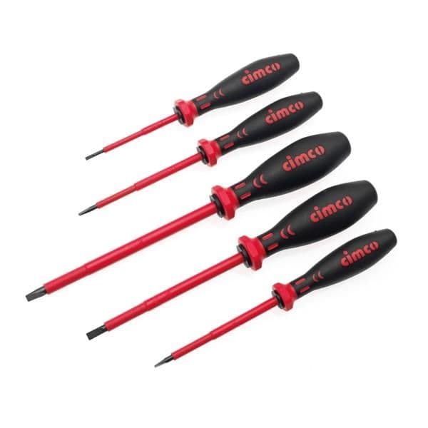 Assortiment tournevis plat 5 pièces vue 1