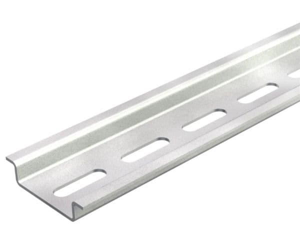 Din - rail 35 x 7.5mm perforé vue 1